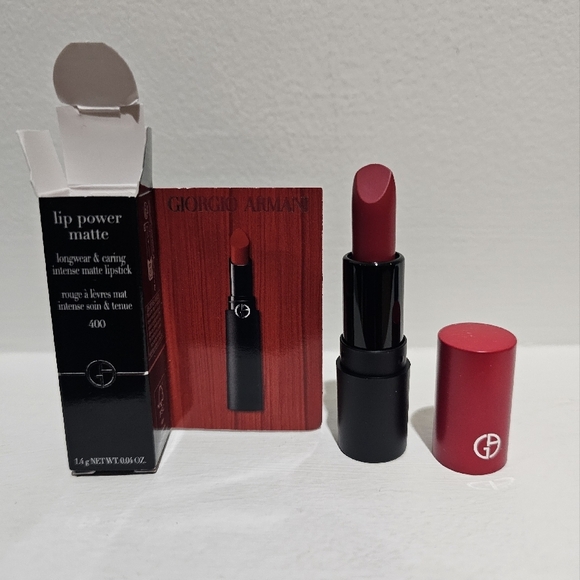 GIORGIO ARMANI LIP POWER MATTE LIPSTICK 400 (MINI SIZE) - Picture 3 of 4